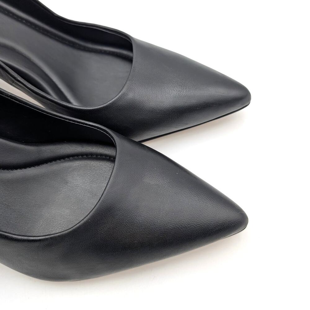 Nordstrom Poppy Pointed Toe High Heel Pump Women's Black Size US7M EU37 - Picture 11 of 13